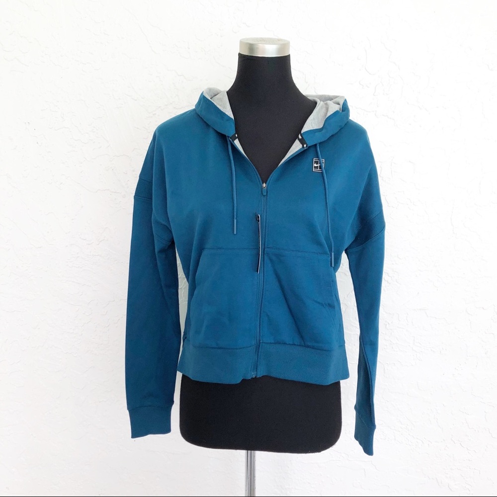 NWOT Nike Court Women's Tennis Jacket Blue AA9639-474